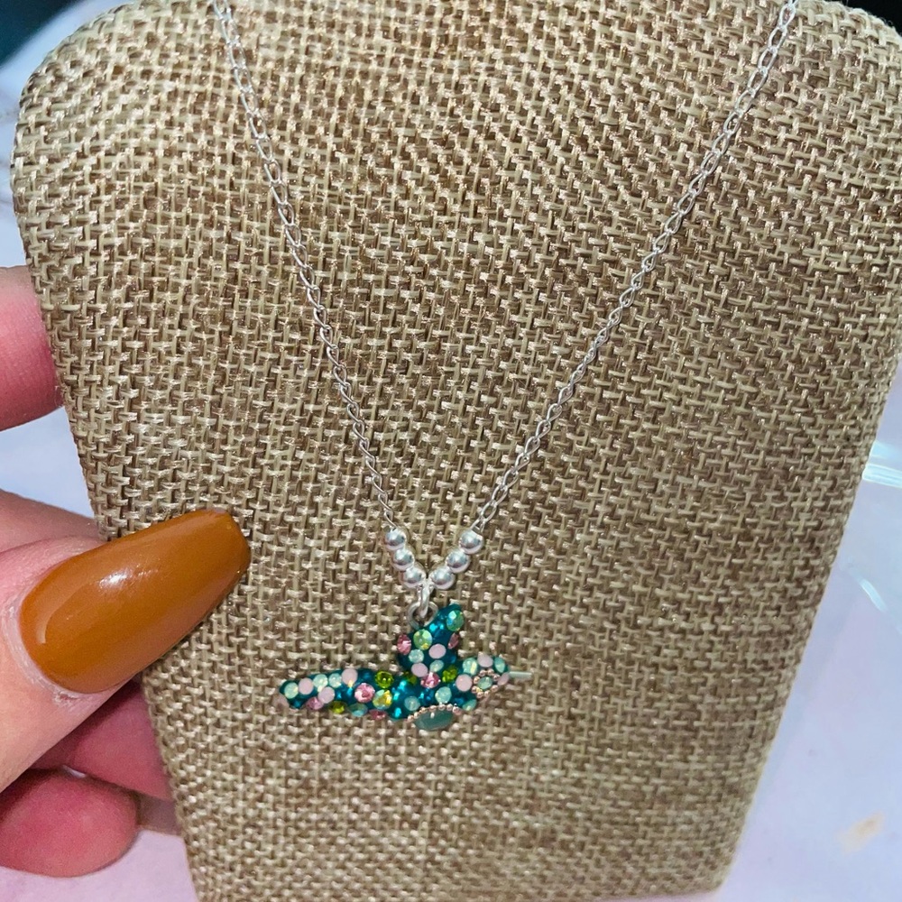 Hummingbird necklace